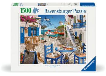 Ravensburger: Cats of Mykonos Puzzle 1500pc
