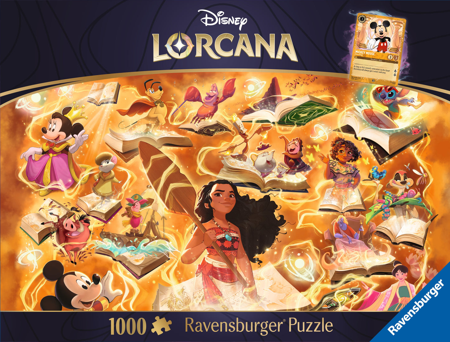 Ravensburger: Disney Lorcana Amber Puzzle 1000pc