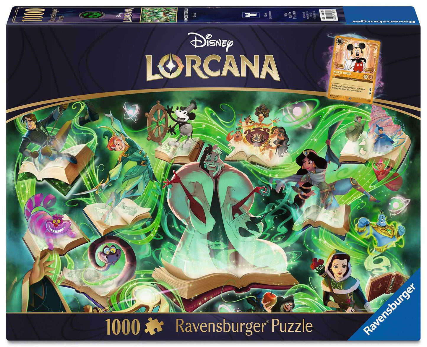 Ravensburger: Disney Lorcana Emerald Puzzle 1000pc