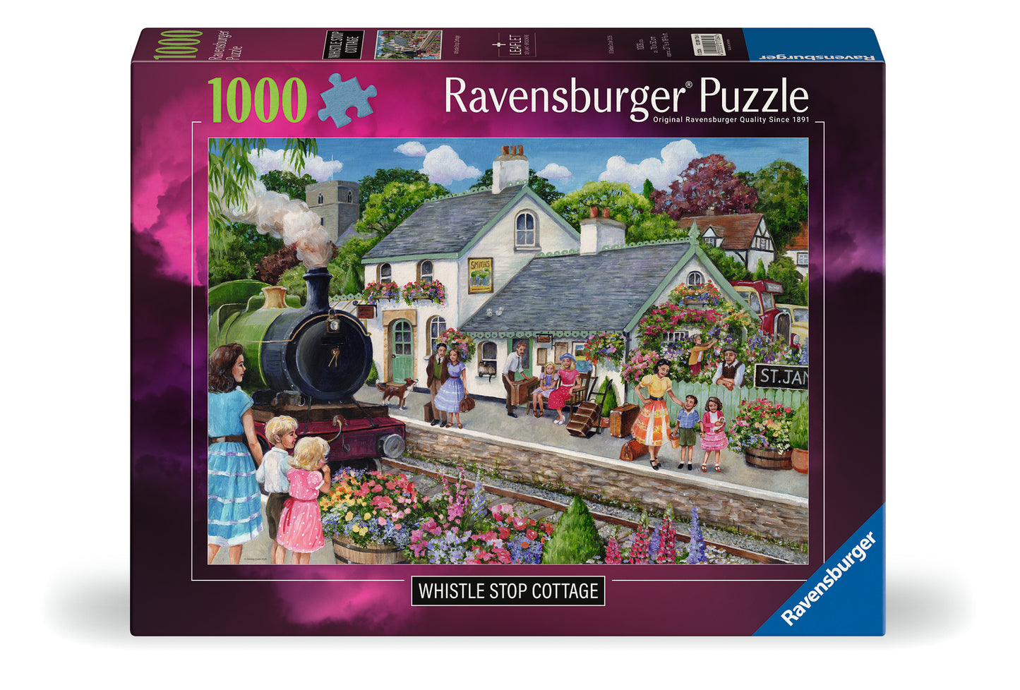 Ravensburger: Whistle Stop Cottage 1000 Pieces