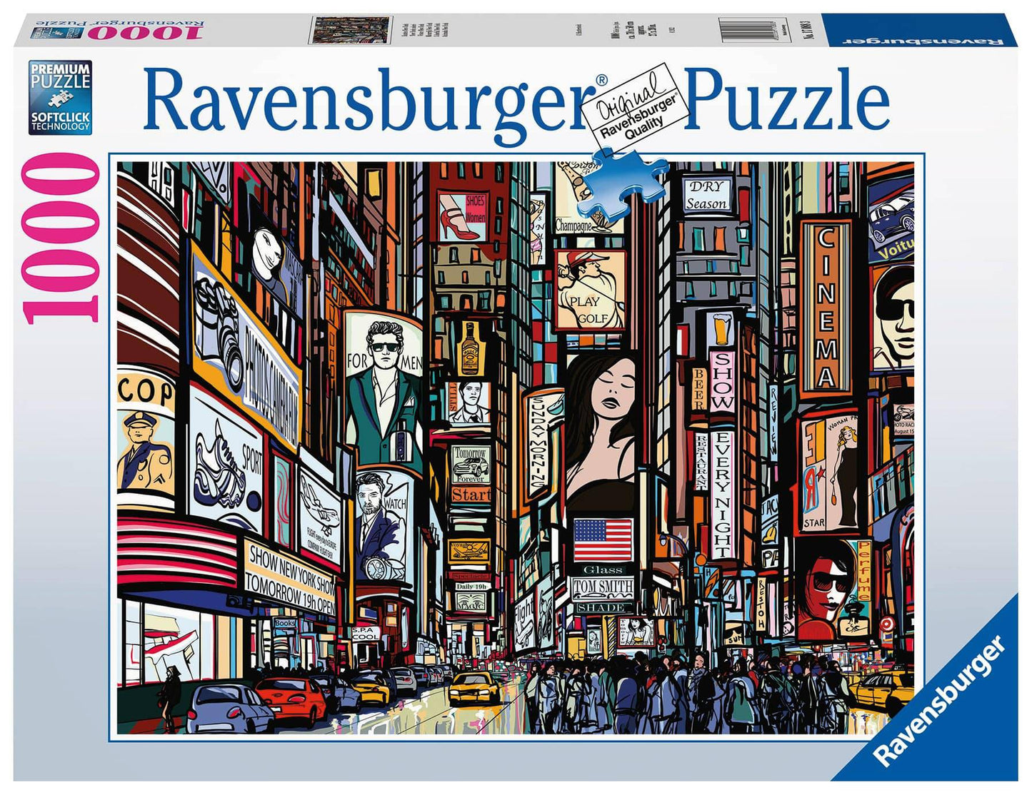 Ravensburger: Colourful New York 1000pc