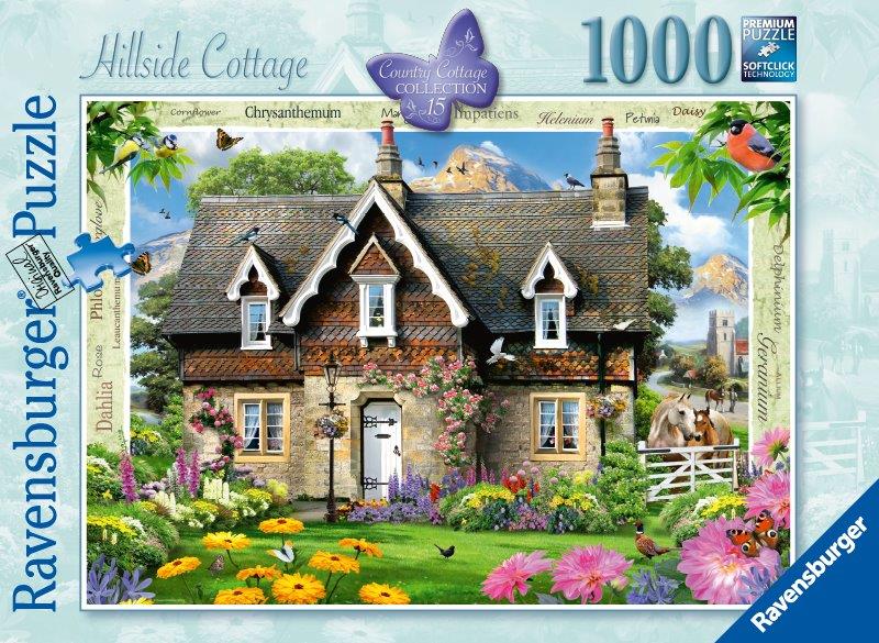 Ravensburger: Hillside Cottage 1000pc