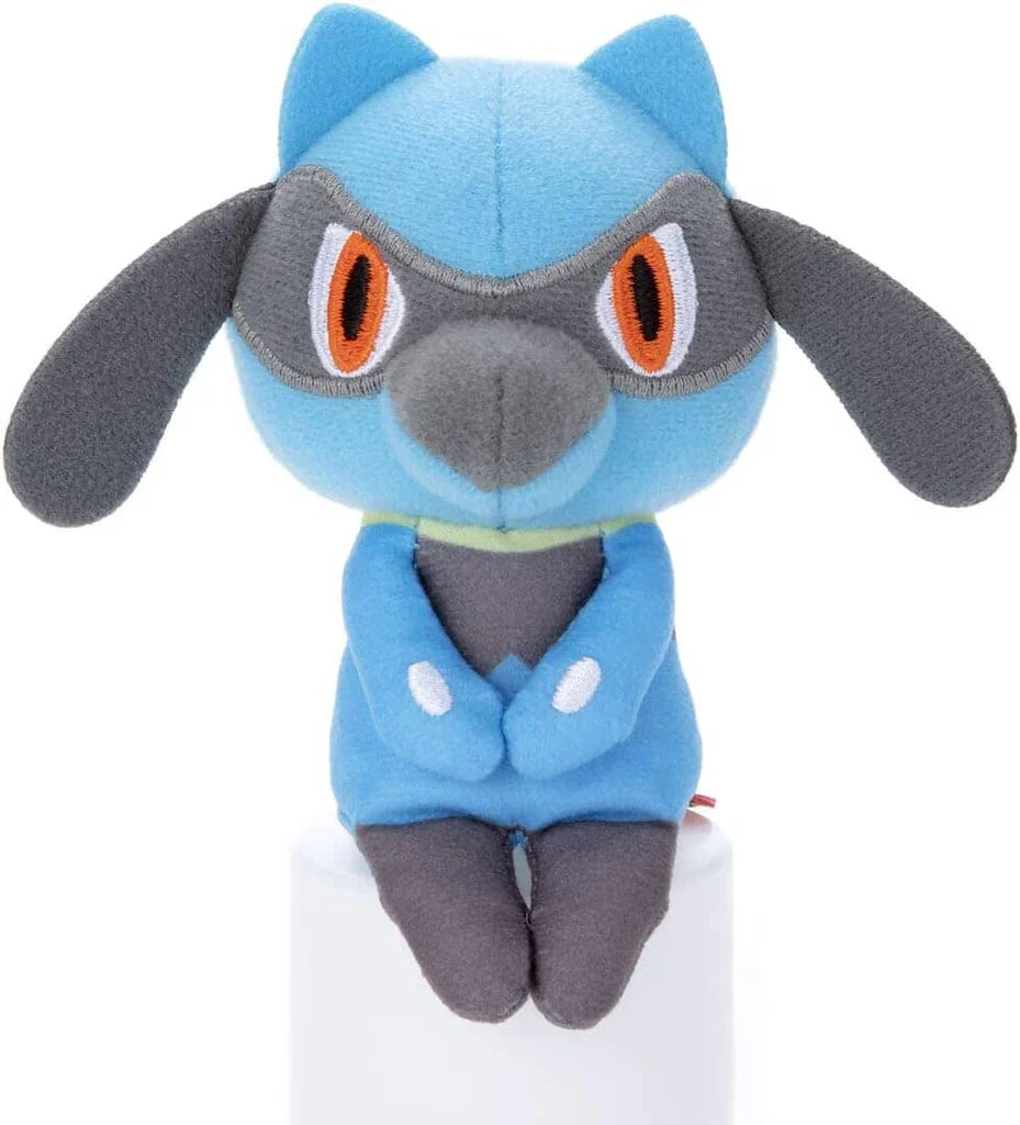 Chokkori-San: Pokemon Sitting Plush - Riolu