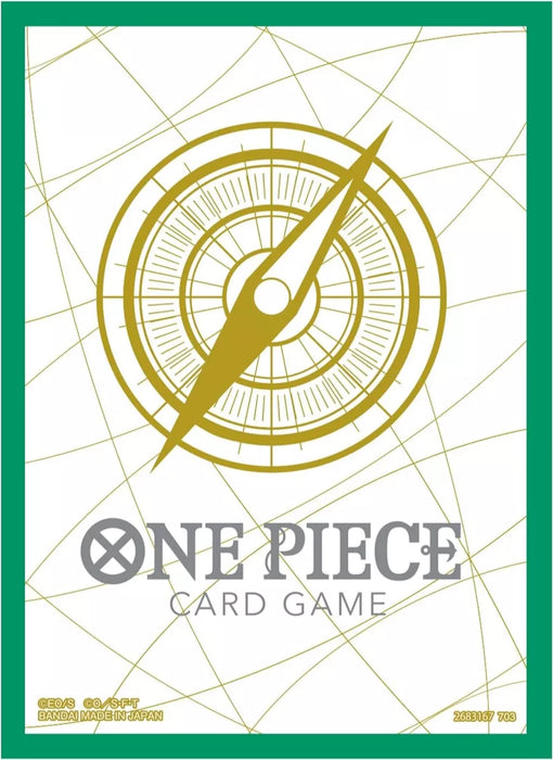 One Piece Card Game: Official Sleeves - Green