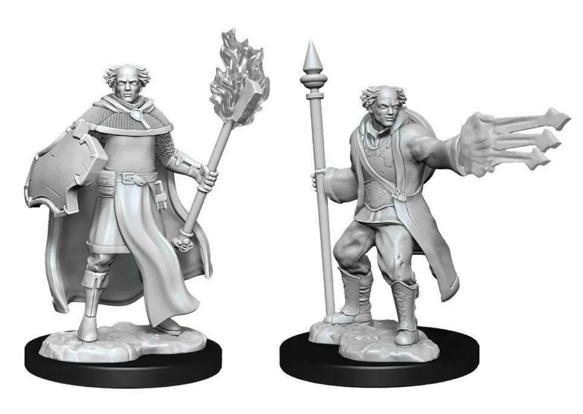 Nolzur's Marvelous Miniatures: Male Multiclass Cleric + Wizard