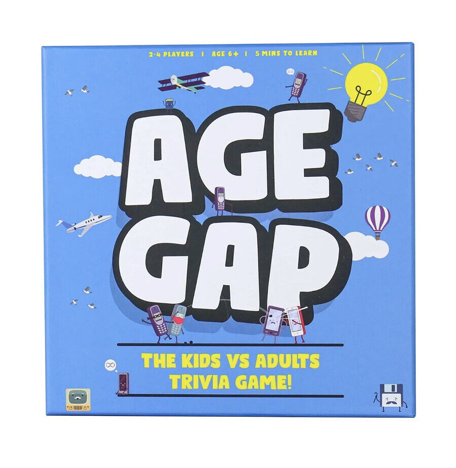 Age Gap – Kids v Adults Trivia Game