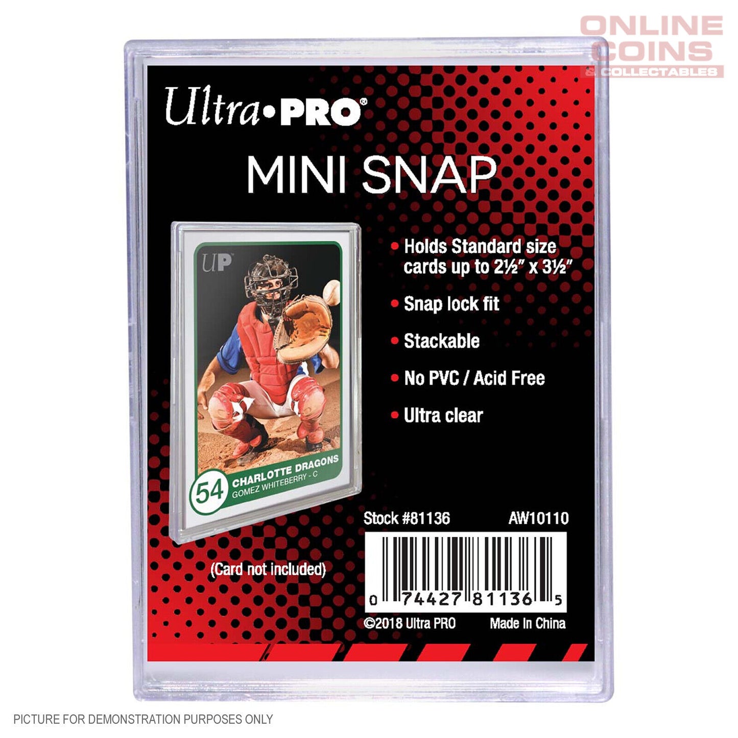 Ultra Pro: Mini Snap Card Holder