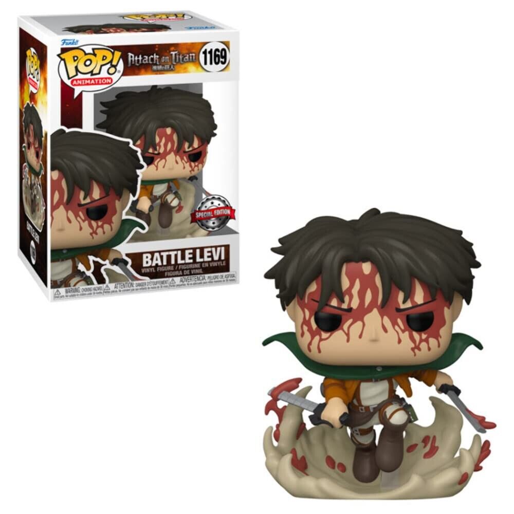 Funko: Attack on Titan - Battle Levi 1169 Pop!