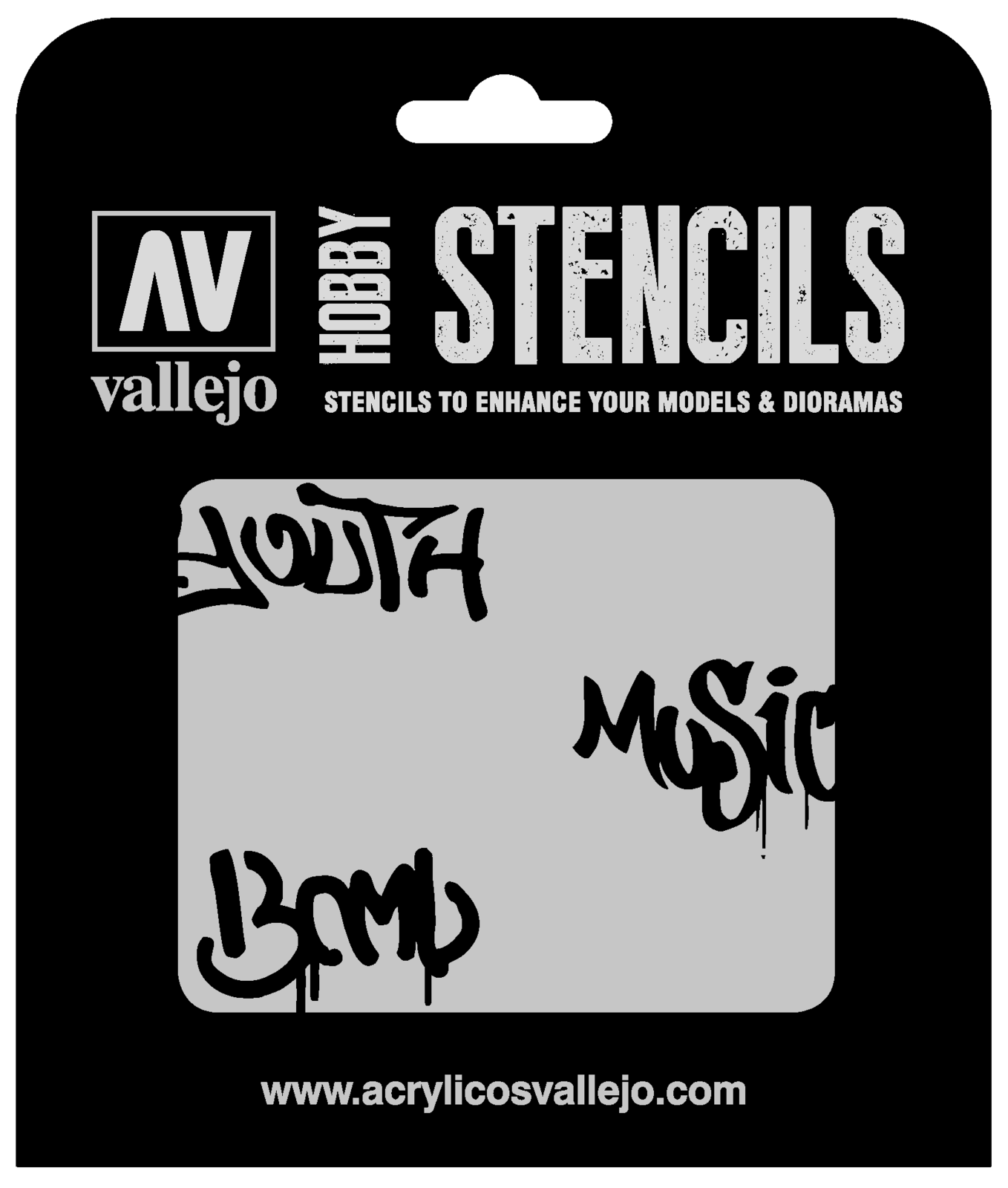 Vallejo: Stencil - Street Art 1