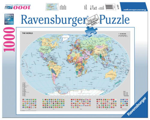 Ravensburger: Political World Map 1000