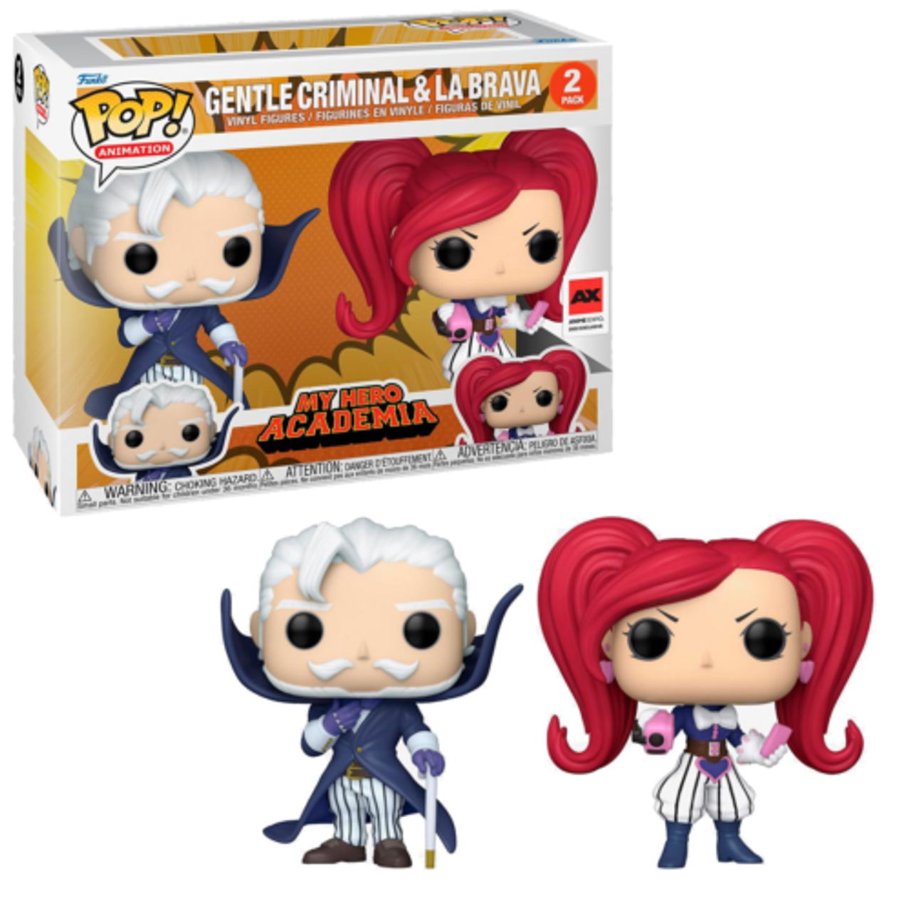 Funko: My Hero Academia - Gentle Criminal & La Brava Pop!