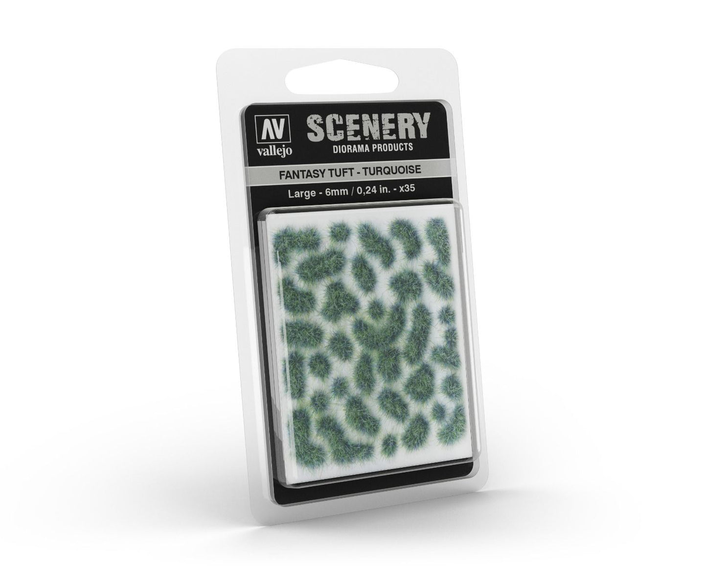 Vallejo: Scenery Tufts Fantasy Tuft Turquoise 6mm