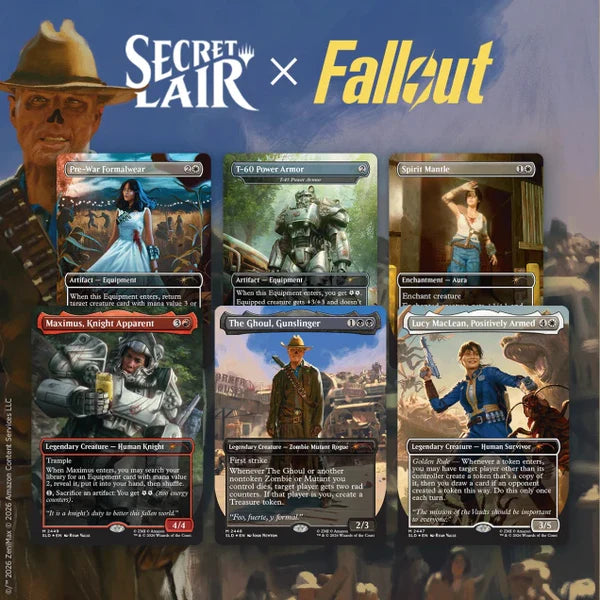 MTG: Secret Lair x Fallout: Beyond Vault 33