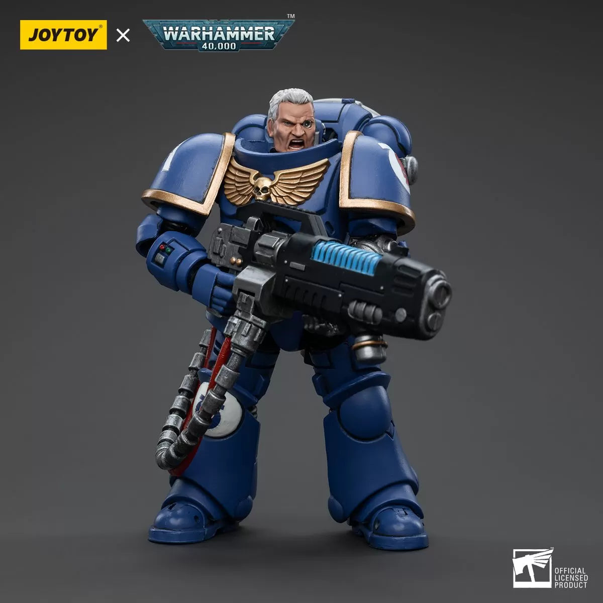 Joy Toy: Warhammer Collectibles: 1/18 Scale Ultramarines Hellblasters Sergeant Ulaxes