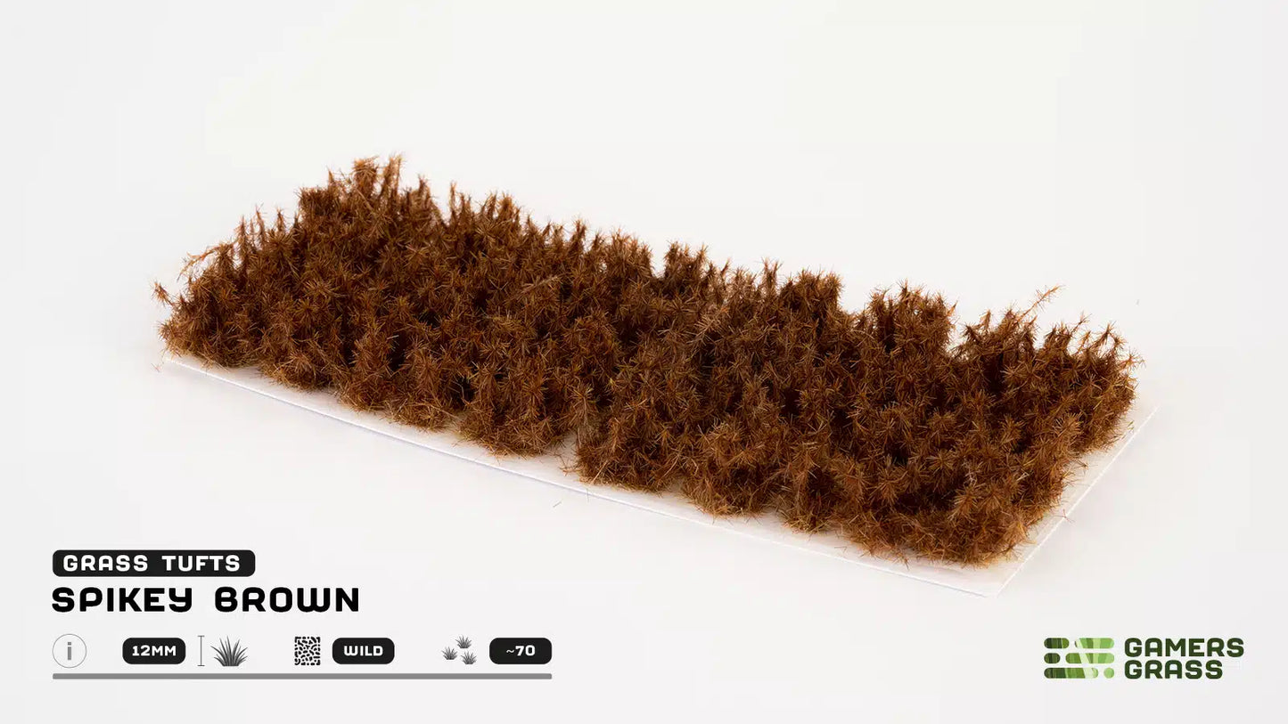 Gamers Grass: Spikey Brown Tufts 12mm