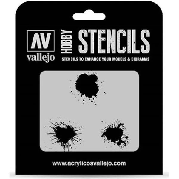 Vallejo: Stencil - Paint Stains