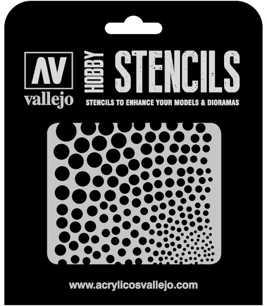 Vallejo: Stencil - Circle Textures