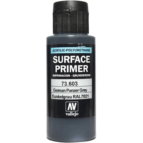 Vallejo: Surface Primer 60ml German Panzer Grey