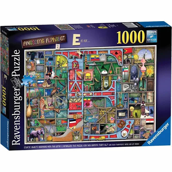 Ravensburger: Awesome Alphabet E 1000pc