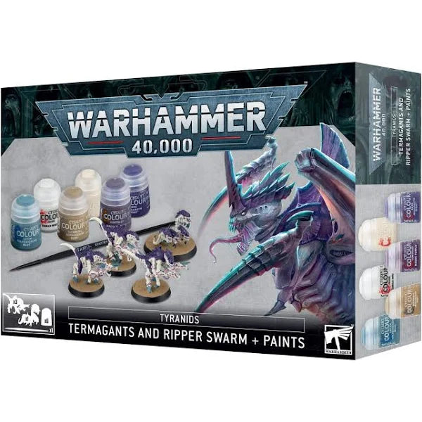 Tyranids: Termagants and Rippers Paint Set + Tools