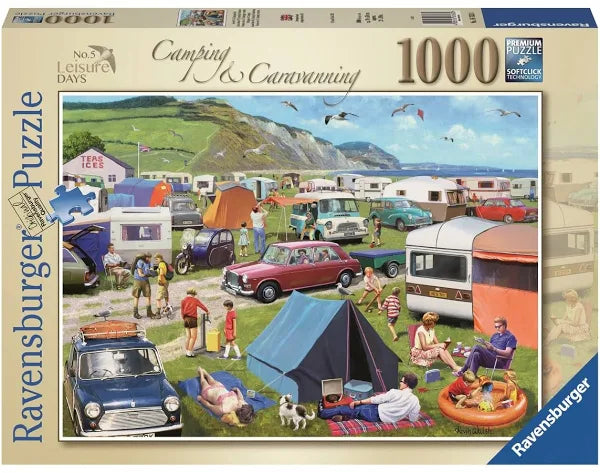 Ravensburger: Camping and Caravanning 1000pc