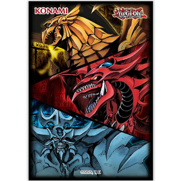 Yu-Gi-Oh! Card Sleeves - Slifer, Obelisk & Ra Card Sleeves 50ct