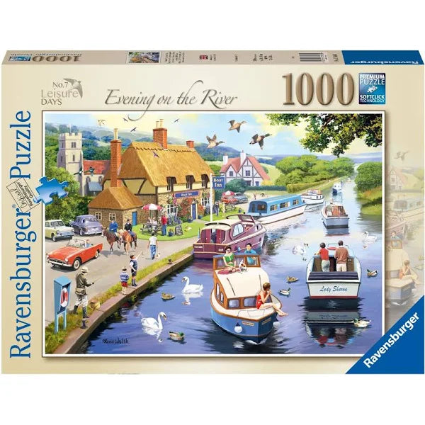 Ravensburger: Leisure Days No.7 Evening on the River 1000pc