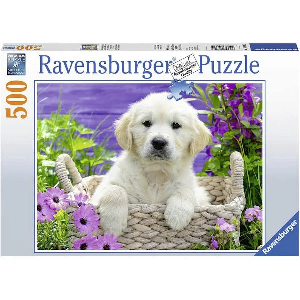 Ravensburger: Sweet Golden Retriver 500pc