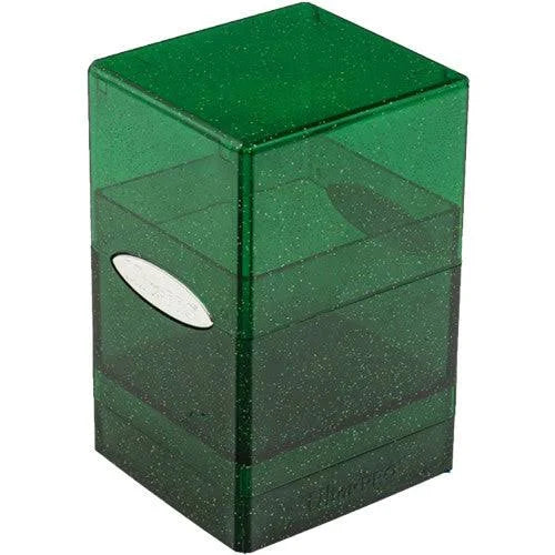 Ultra Pro: Deck Box Tower Glitter Green
