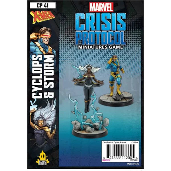 Marvel Crisis Protocol: Cyclops & Storm