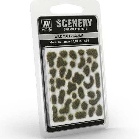 Vallejo: Scenery Tufts Wild Tuft Swamp 4mm