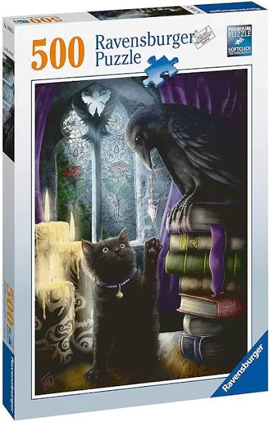 Ravensburger: Black Cat and Raven 500pc