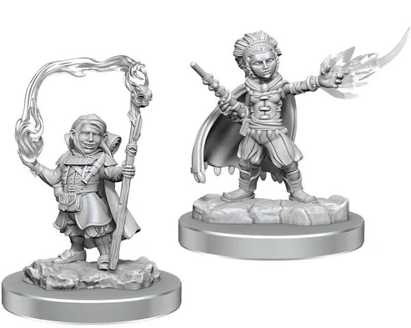 Nolzur's Marvelous Miniatures: Halfling Wizards