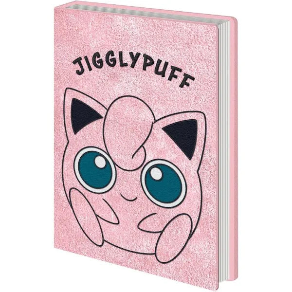 Pokemon: A5 Plush Notebook - Jigglypuff