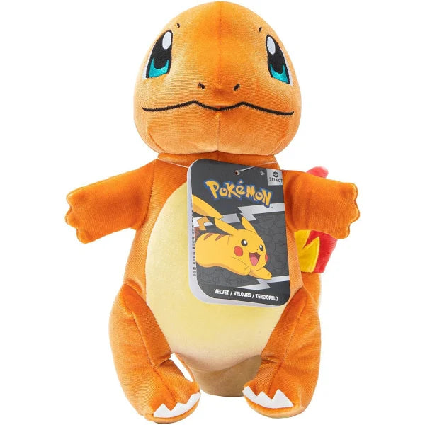 Pokemon Select: 8" Velvet Plush - Charmander