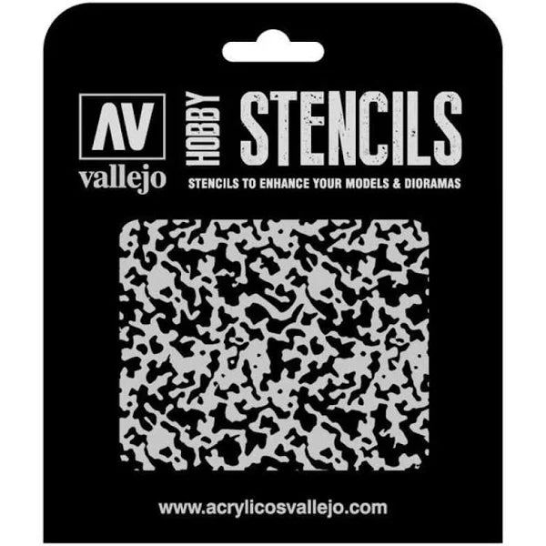 Vallejo: Stencil - Weathered Paint 1/48