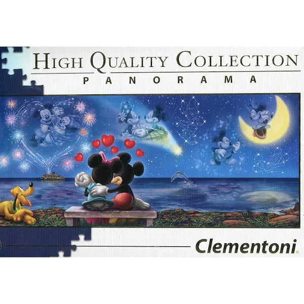 Clementoni: Disney Mickey and Minnie Panorama 1000pc