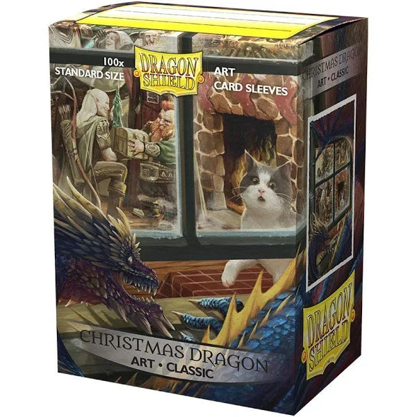 Dragon Shield: Classic Art Sleeves (100) Christmas Dragon