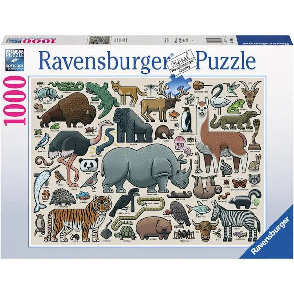 Ravensburger: You Wild Animal 1000pc