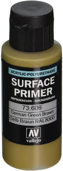 Vallejo: Surface Primer 60ml German Green Brown