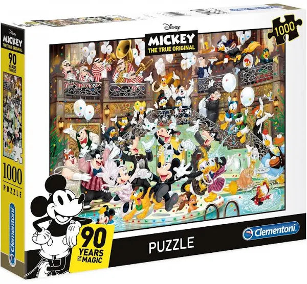 Clementoni: Disney Mickey Mouse 90 Years of Magic 1000pc