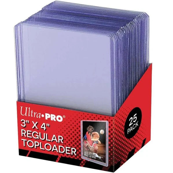 Ultra Pro: Toploader 3"x4" Regular 25pk