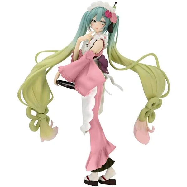 FuRyu: Hatsune Miku Exceed Creative Figure - Matcha Green Tea Parfait (Pink)