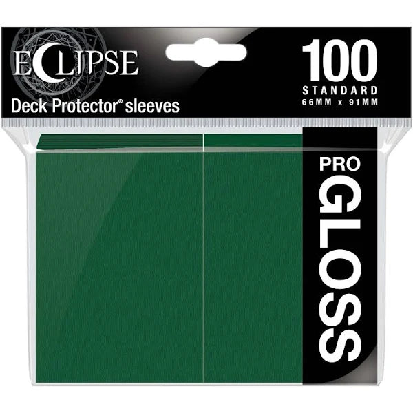 Ultra Pro: Eclipse Deck Protector - Gloss - 100ct (Green)