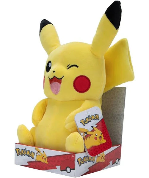 Pokemon: 12" Plush Pikachu Wink