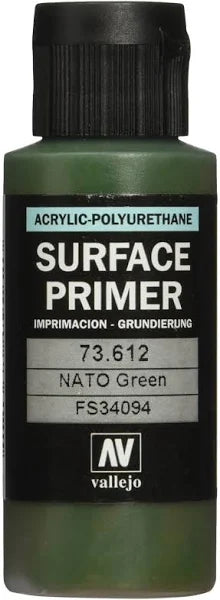 Vallejo: Surface Primer 60ml NATO Green