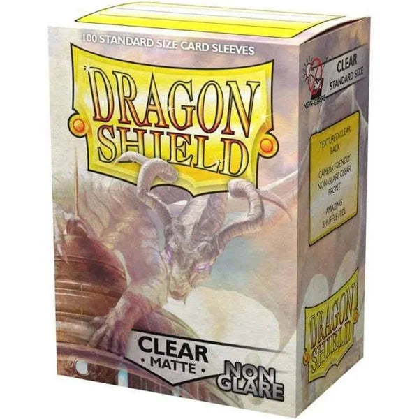 Dragon Shield: Matte Sleeves (100) Non Glare Clear