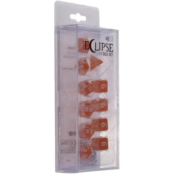 Ultra Pro: Eclipse 11 Dice Set - Pumpkin Orange
