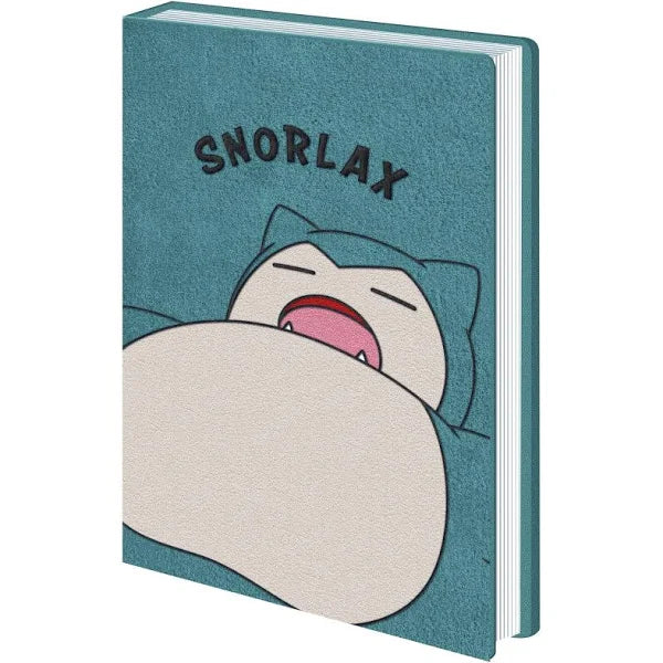 Pokemon: A5 Plush Notebook - Snorlax