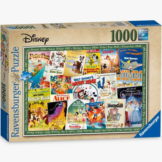 Ravensburger: Disney Vintage Poster 1000pc